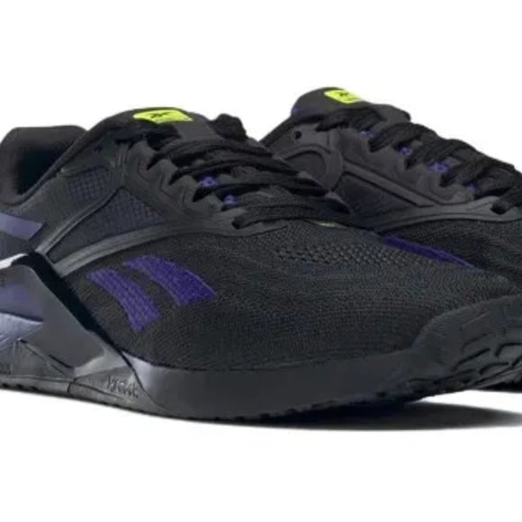 Reebok Women's Black Purple NANO X2 "LES MILLS" Training sneakers Siz 7.5 HR1822 - Picture 6 of 6